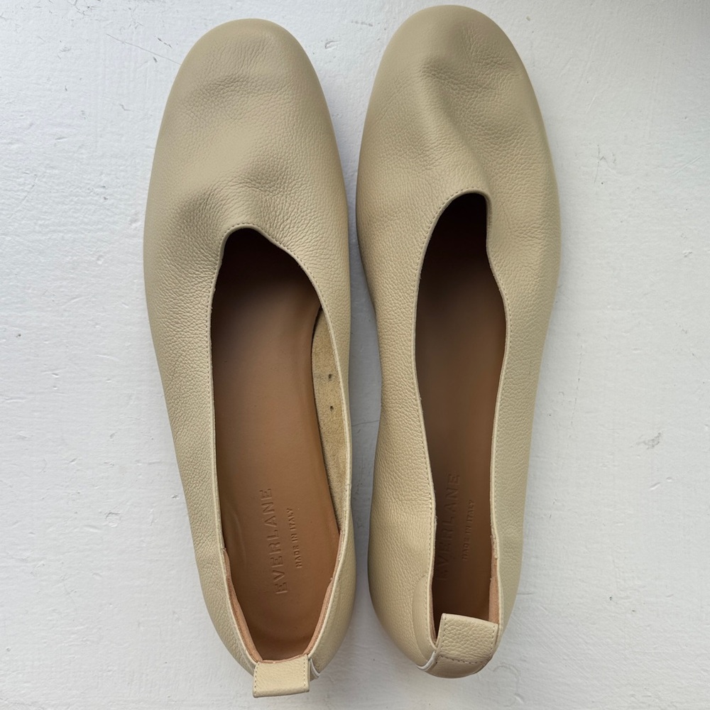 Everlane Women's Tan Leather Loafers